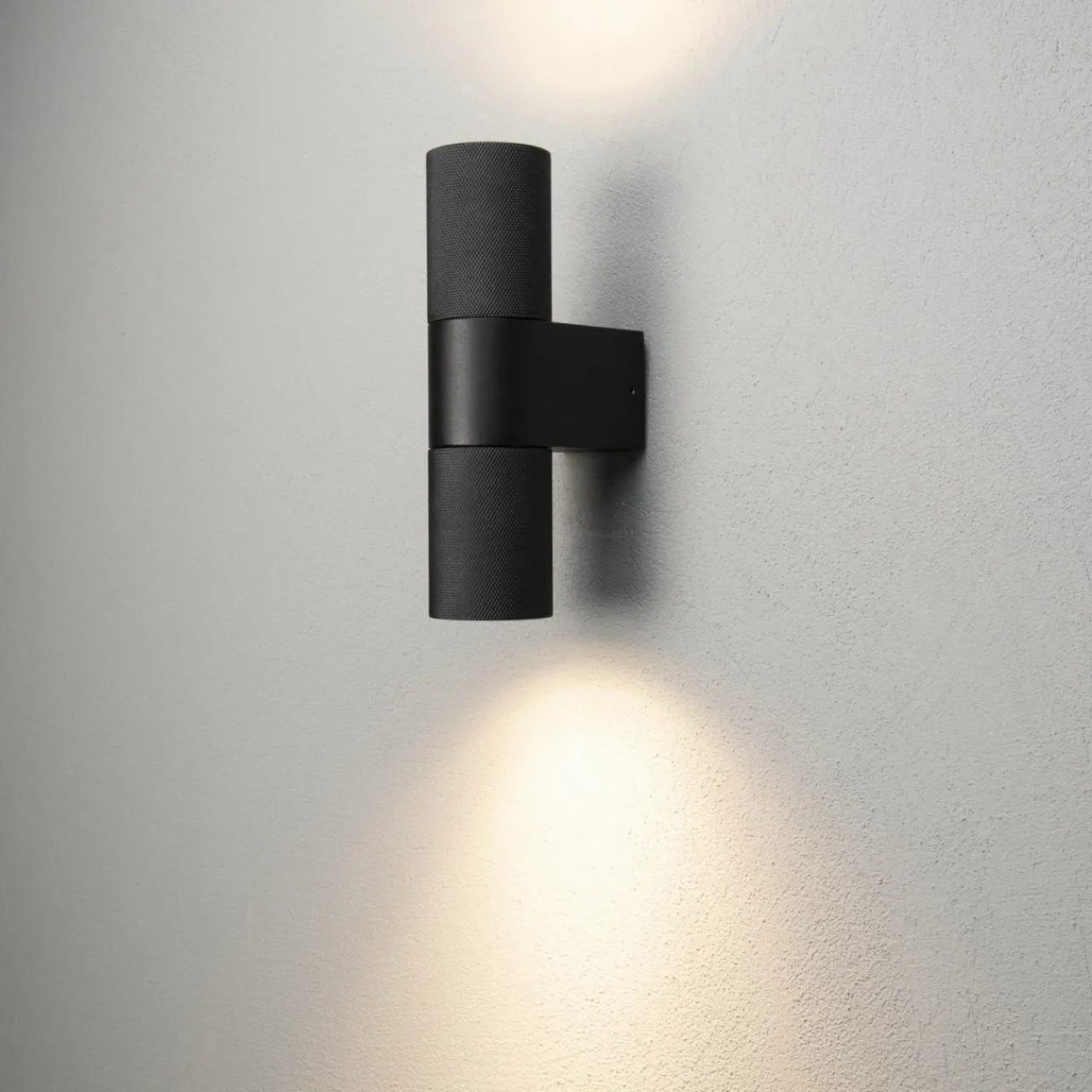 applique_dextrieur_temi_noir_largeur__cm_aluminium_updown_0.webp Konstsmide Applique d'extérieur Temi, noir, largeur 11 cm, aluminium, up/down^ Appliques Murales Extérieures