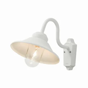 Konstsmide Applique d’extérieur Vega largeur 29,5 cm blanche^ Appliques Murales Extérieures