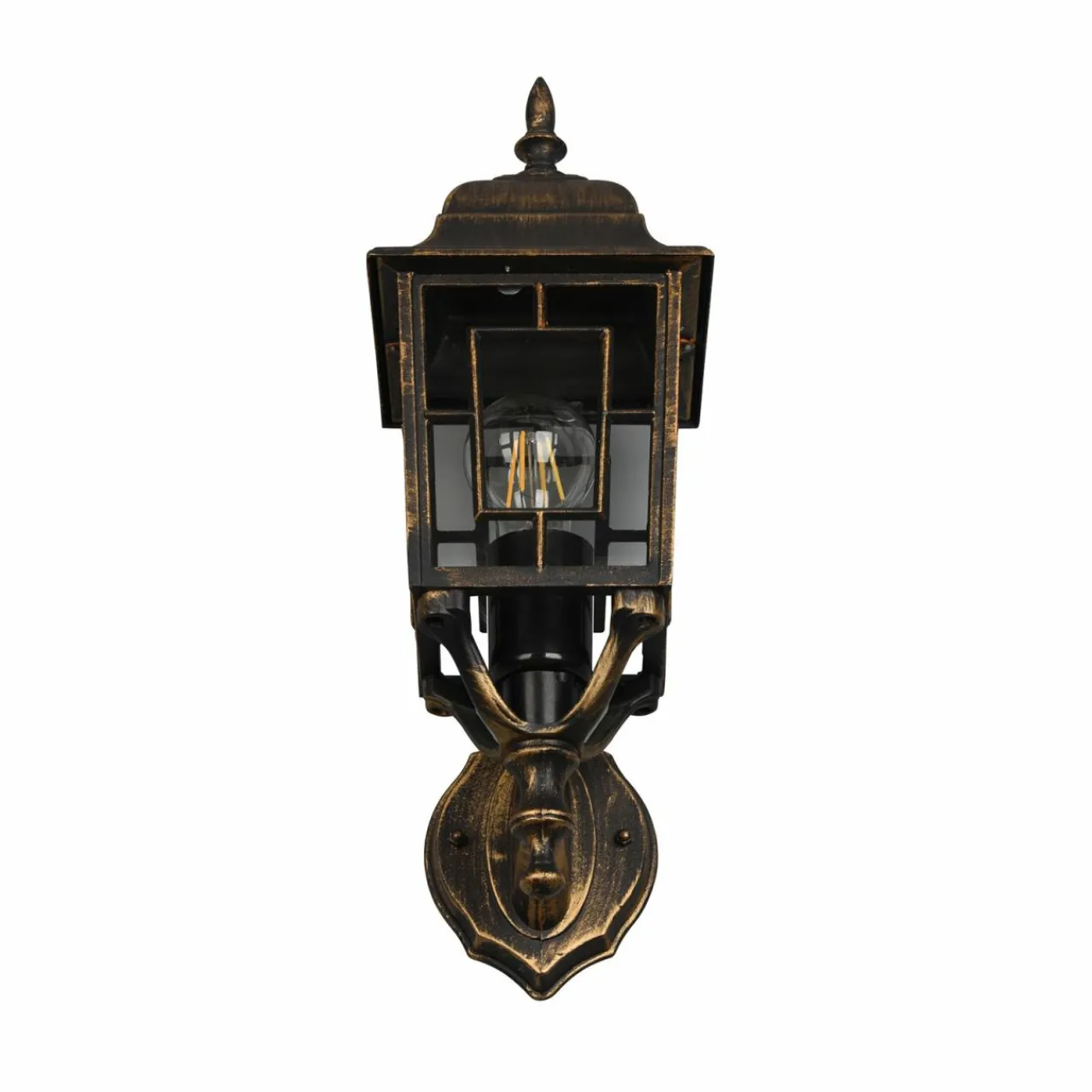Trio Lighting Applique d'extérieur Volturno, douille en haut, couleur rouille antique^ Luminaires De Terrasse