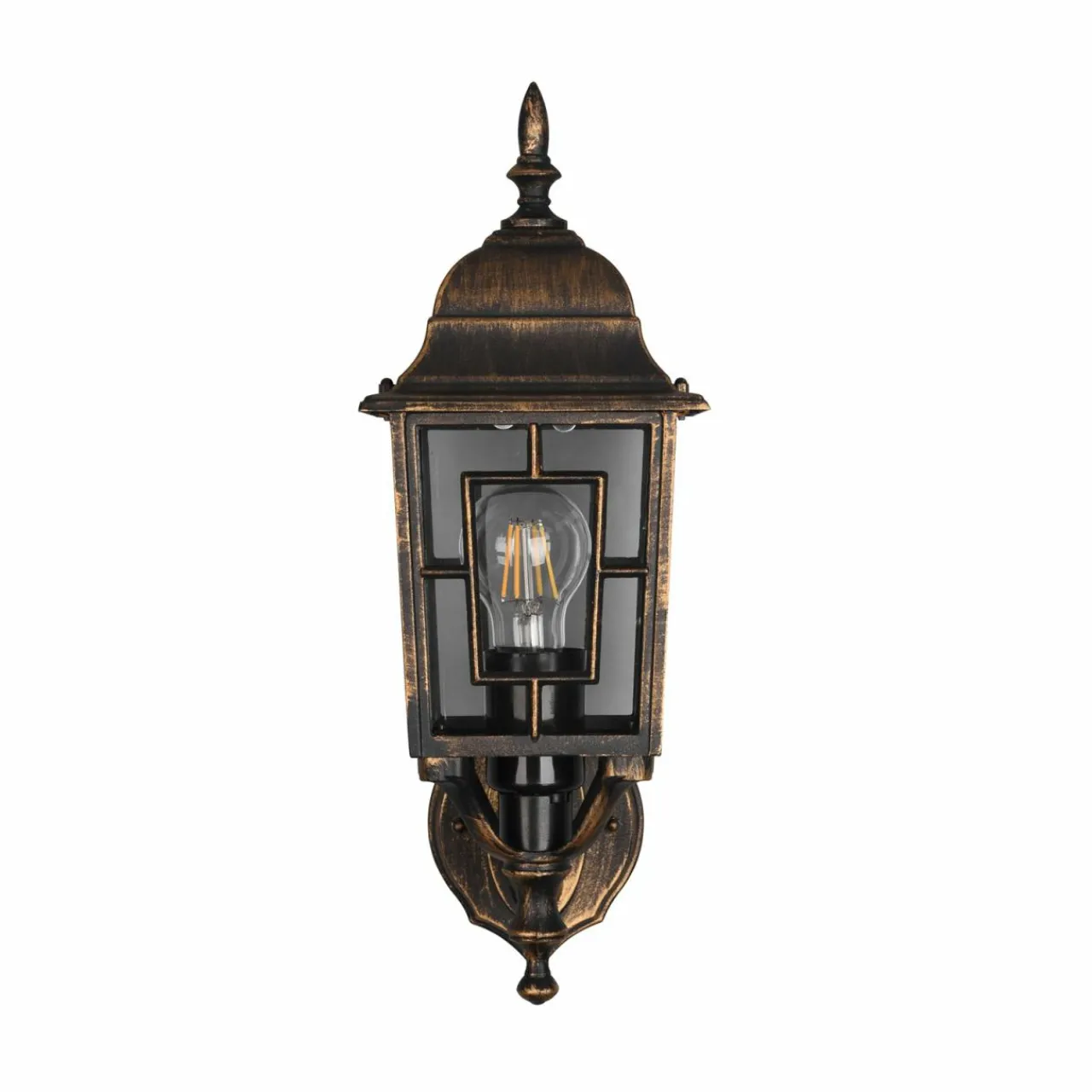 Trio Lighting Applique d'extérieur Volturno, douille en haut, couleur rouille antique^ Luminaires De Terrasse