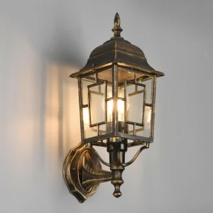 Trio Lighting Applique d'extérieur Volturno, douille en haut, couleur rouille antique^ Luminaires De Terrasse