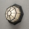Konstsmide Applique d'extérieur WALL ROOF noire^ Appliques Murales Extérieures