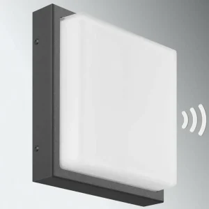 LCD Applique Ernest E27 détecteur mouvement graphite^ Appliques D'Extérieur Avec Détecteur