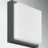 LCD Applique Ernest E27 sans capteur graphite^ Appliques Murales Extérieures