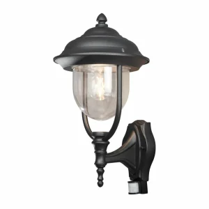 Konstsmide Applique extérieur noire Parma détecteur mvt^ Appliques D'Extérieur Avec Détecteur