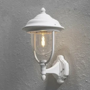 Konstsmide Applique extérieur Parma montante blanche^ Appliques Murales Extérieures