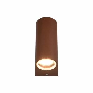 Trio Lighting Applique extérieur Roya up/downlight ronde grise^ Appliques Murales Extérieures