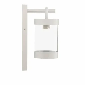 Trio Lighting Applique extérieur Sambesi détecteur, blanc^ Appliques Murales Extérieures