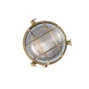 Moretti Luce Applique extérieur Tortuga, laiton, verre^ Appliques Murales Extérieures