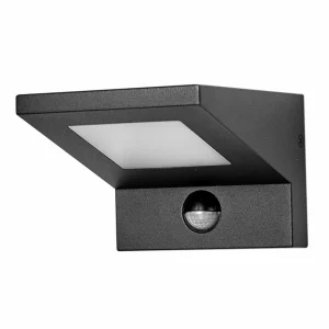 Lucande Applique extérieure LED Levvon à détecteur^ Appliques D'Extérieur Avec Détecteur