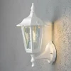 Konstsmide Applique Firenze, debout, 36 cm, blanche^ Appliques Murales Extérieures