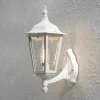 Konstsmide Applique Firenze, debout, 48 cm, blanche^ Appliques Murales Extérieures