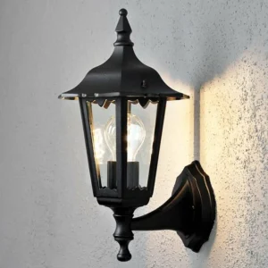 Konstsmide Applique Firenze, debout, 36 cm, noire^ Appliques Murales Extérieures