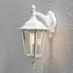 Konstsmide Applique Firenze, suspendue, 48 cm, blanche^ Appliques Murales Extérieures