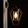Moretti Luce Applique Gemstone 3451 laiton ancien/transparente^ Appliques Murales Extérieures