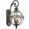 KICHLER Applique Halleron, Ø 25,4 cm, londonderry^ Appliques Murales Extérieures