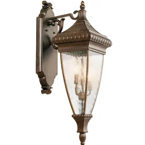 KICHLER Applique lanterne Venetian Rain ornée^ Appliques Murales Extérieures