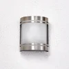 Lindby Applique Lenea esthétique en inox^ Appliques Murales Extérieures