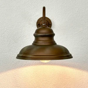 Moretti Luce Applique murale ALESSIA en laiton antique^ Appliques Murales Extérieures