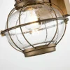 KICHLER Applique murale d'extérieur Bridgeton laiton Ø 22,8 cm^ Luminaires De Terrasse
