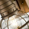 KICHLER Applique murale d'extérieur Bridgeton laiton Ø 17,8 cm^ Luminaires De Terrasse