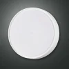 Fabas Luce Applique murale Hatton, Ø 30 cm, 2 x E27, blanc, IP65^ Luminaires De Terrasse