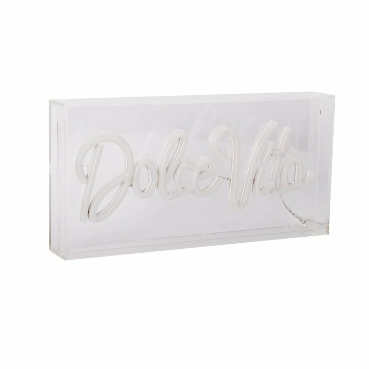 Näve Applique murale LED Dolce Vita, transparente, 30x15 cm, plastique USB RVB^ Lampes Décoratives