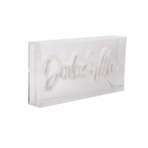 Näve Applique murale LED Dolce Vita, transparente, 30x15 cm, plastique USB RVB^ Lampes Décoratives