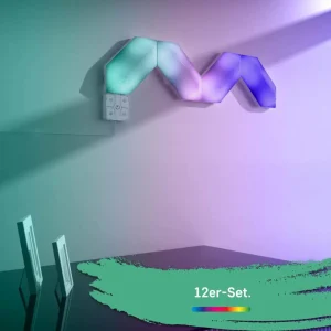 Müller-Licht Applique murale LED Magic Panel RGBW, hexagonal, lot de 12^ Lampes Décoratives