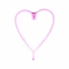 JUST LIGHT. Applique murale LED Neon Cœur, USB^ Lampes Décoratives