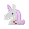 JUST LIGHT. Applique murale LED Neon Unicorn, USB^ Lampes Décoratives