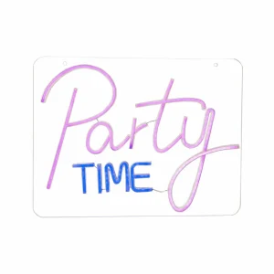 STAR TRADING Applique murale LED Party Time, rose/blanc Plexiglas 48 x 36 cm USB^ Lampes Décoratives