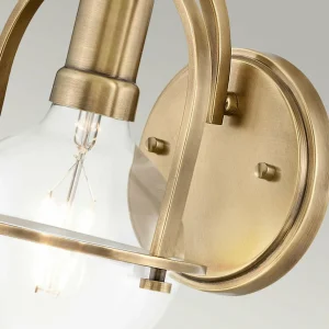 Quintiesse Applique Somerset, à une lampe, laiton^ Appliques Murales Extérieures