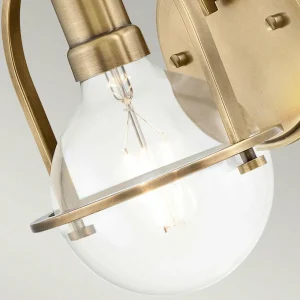 Quintiesse Applique Somerset, à une lampe, laiton^ Appliques Murales Extérieures