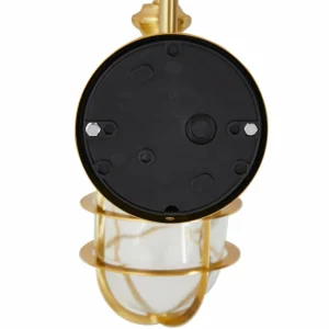 Lindby Appliques d'extérieur Adalie, laiton, acier inoxydable^ Luminaires De Terrasse