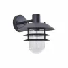 Lindby Appliques d'extérieur Meliora, noir, IP44^ Luminaires De Terrasse