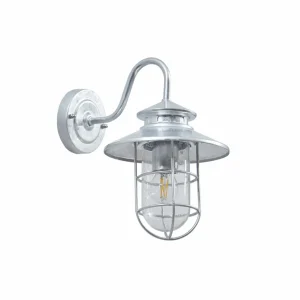 Lindby Appliques d'extérieur Naleta, argent galvanisé, acier^ Luminaires De Terrasse