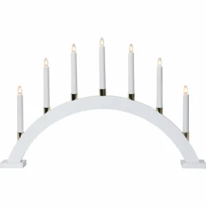 STAR TRADING Arc lumineux Gillian en bois blanc^ Lumière De Noël