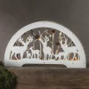 STAR TRADING Arc lumineux LED Faune blanc^ Lumière De Noël