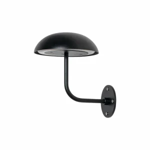 Arcchio lampe de table LED rechargeable Thenra, noir, support mural^ Lampes Décoratives