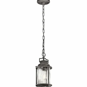 KICHLER Ashland Bay - suspension au design nostalgique^ Suspensions D'Extérieur