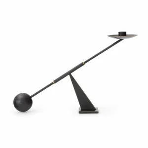 Audo Copenhagen Audo bougeoir Interconnect, bronze, hauteur 25,5 cm^ Meubles & Aménagements