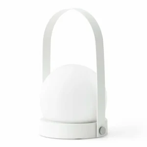 Audo Copenhagen Audo Carrie lampe déco LED batterie IP44, blanche^ Lampes Décoratives