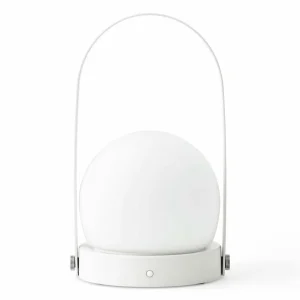 Audo Copenhagen Audo Carrie lampe déco LED batterie IP44, blanche^ Lampes Décoratives