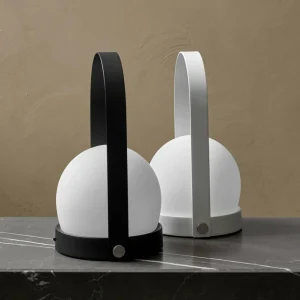 Audo Copenhagen Audo Carrie lampe déco LED batterie IP44, blanche^ Lampes Décoratives