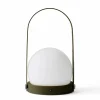 Audo Copenhagen Audo Carrie lampe déco LED batterie IP44, olive^ Lampes Décoratives