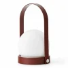 Audo Copenhagen Audo Carrie lampe déco LED batterie IP44, rouge^ Lampes Décoratives