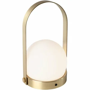 Audo Copenhagen Audo Carrie lampe déco LED rechargeable, laiton^ Lampes Décoratives
