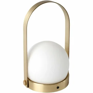 Audo Copenhagen Audo Carrie lampe déco LED rechargeable, laiton^ Lampes Décoratives