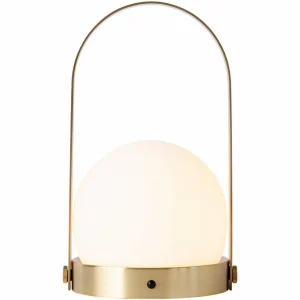 Audo Copenhagen Audo Carrie lampe déco LED rechargeable, laiton^ Lampes Décoratives